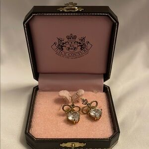 Juicy Couture Gold  Heart Earrings